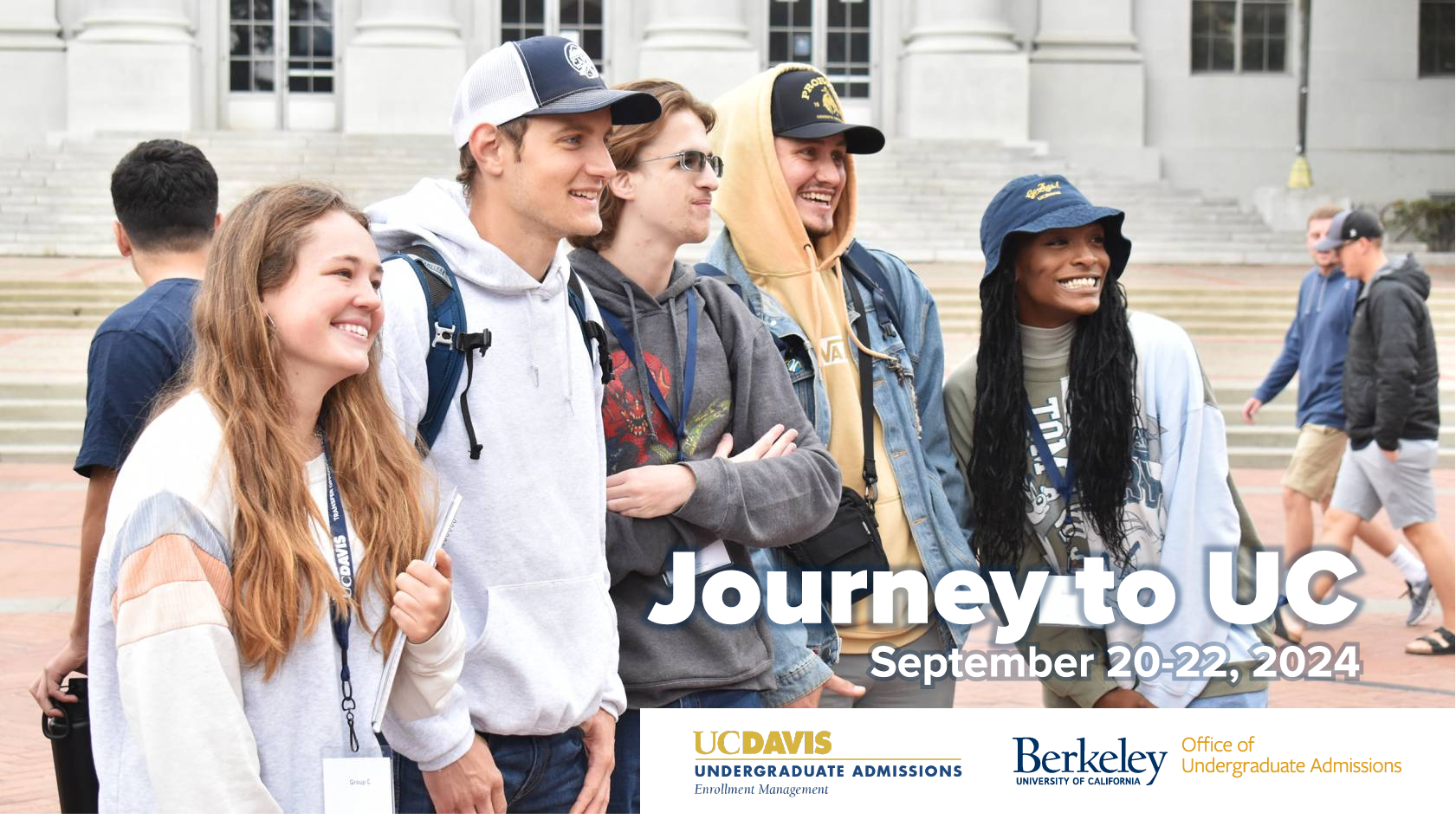 students standing smiling and laughing